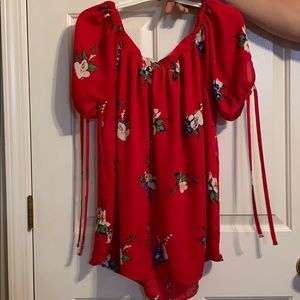 Off the shoulder blouse